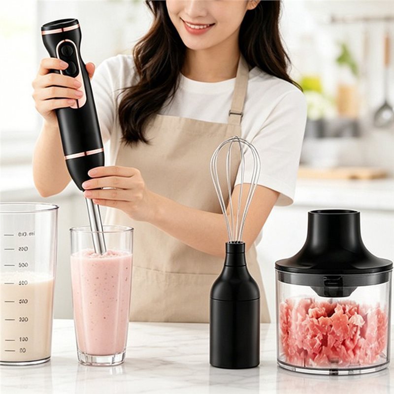 Immersion Blender Stick - B15C EU Plug Immersion Blender 4-In-1