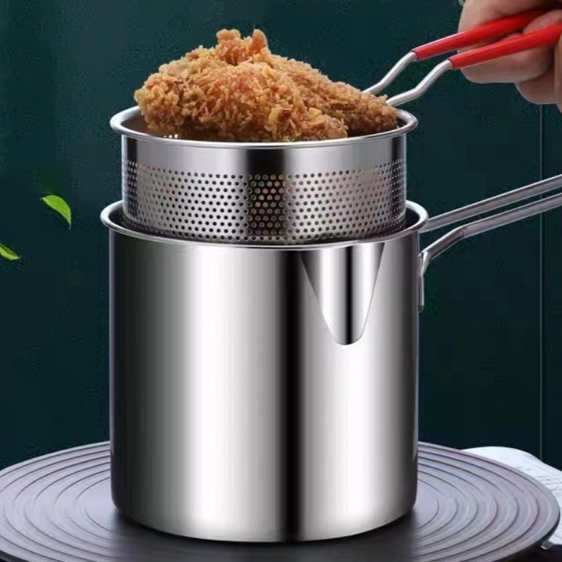 Kitchen Gadgets Electronic - 304 Stainless Steel Deep Fryer With