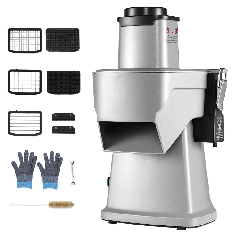 Vegetable Chopper - SucceBuy Electric Vegetable Slicer 4 in