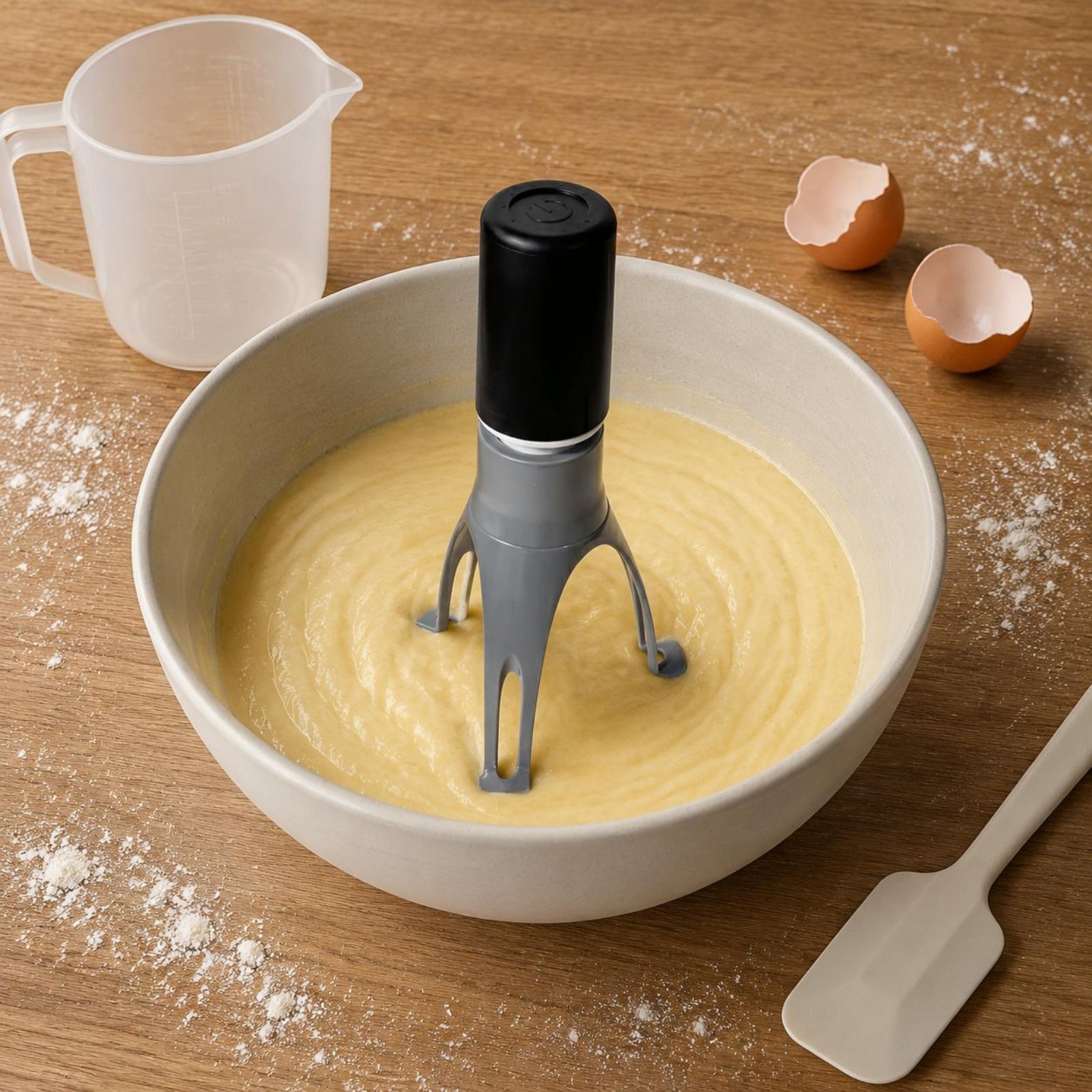Kitchen Gadgets Must Have - Automatic Triangle Stirrer - Hands-Free Electric