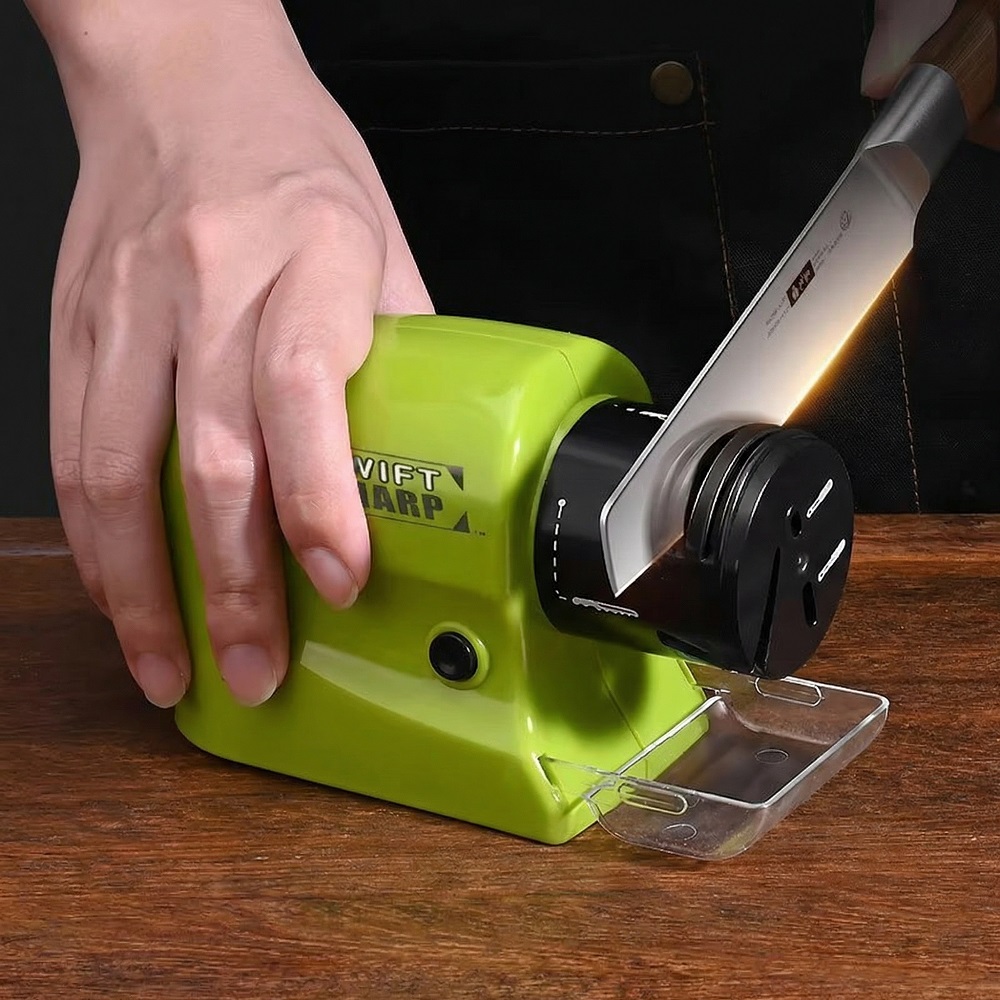 Kitchen Gadgets Electronic - New Electric Knife Sharpener, Automatic Professional