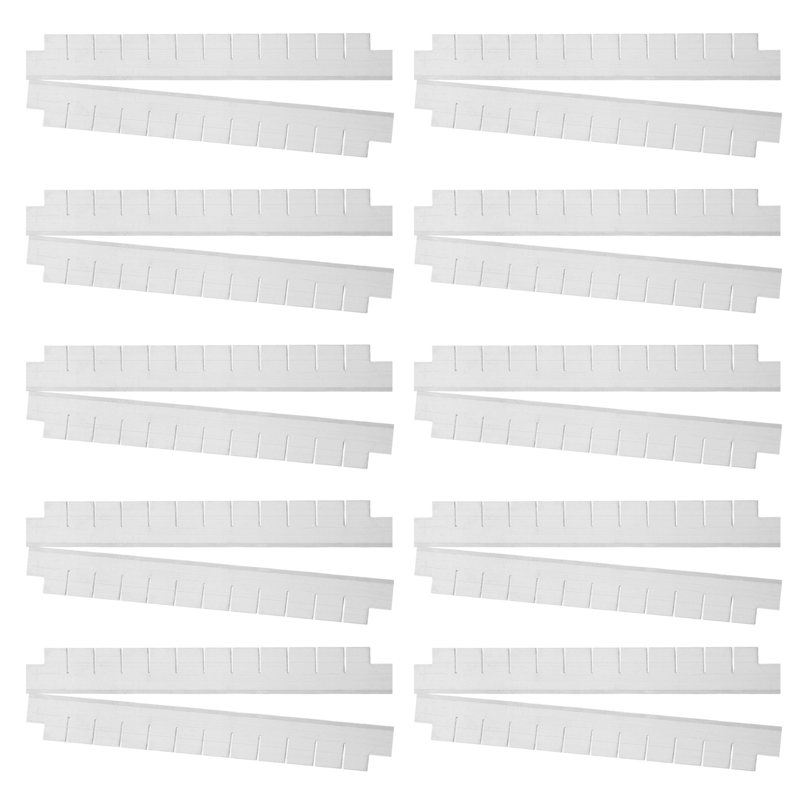 Vegetable Chopper - 20Pcs Stainless Steel Commercial Dicer Blade