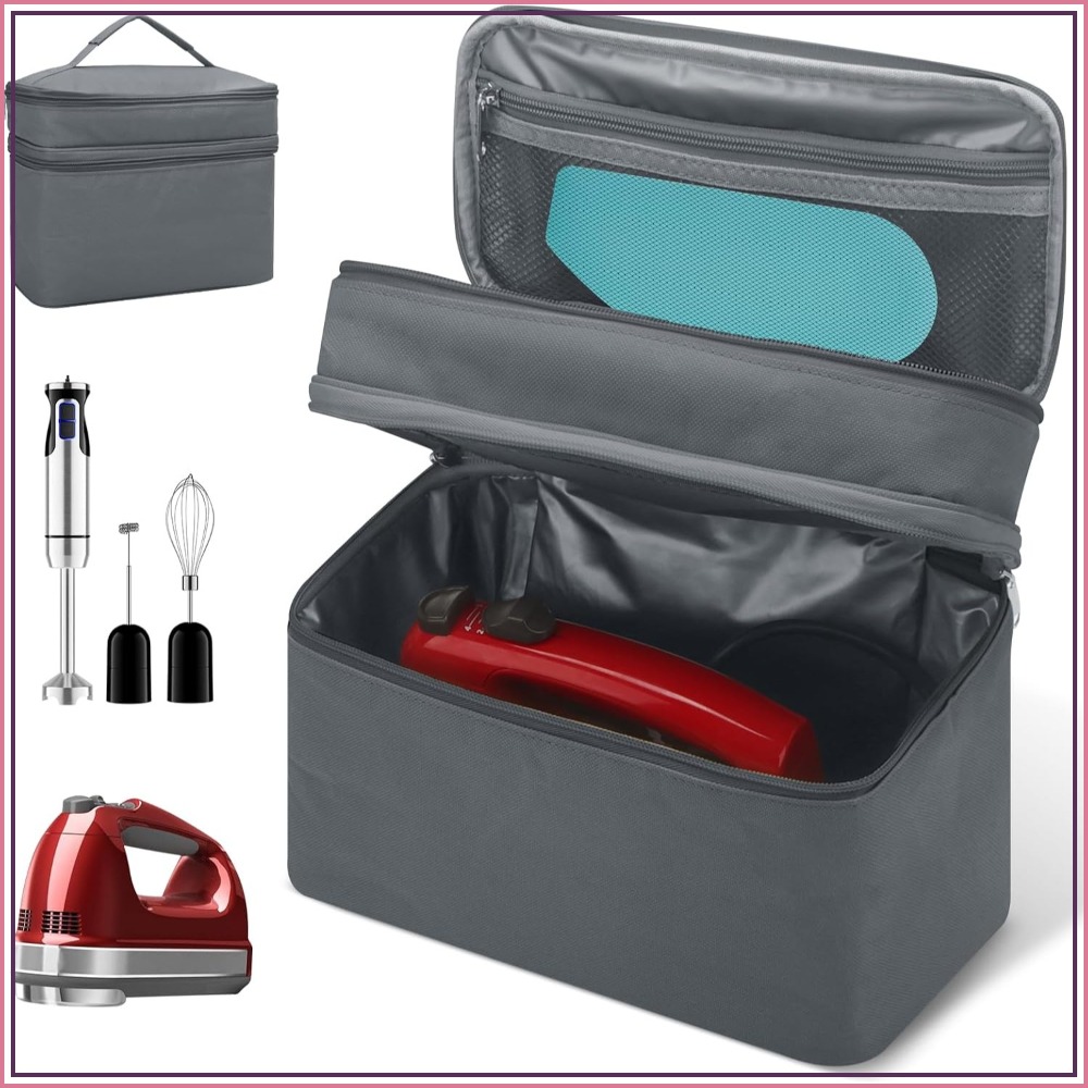 Immersion Blender Stick - Hand Mixer Case for Kitchen Aid