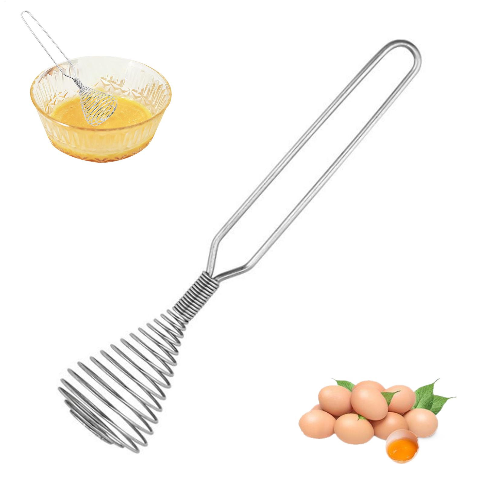 Kitchen Gadgets Must Have - Stainless Steel Hand Whisk Spring Coil
