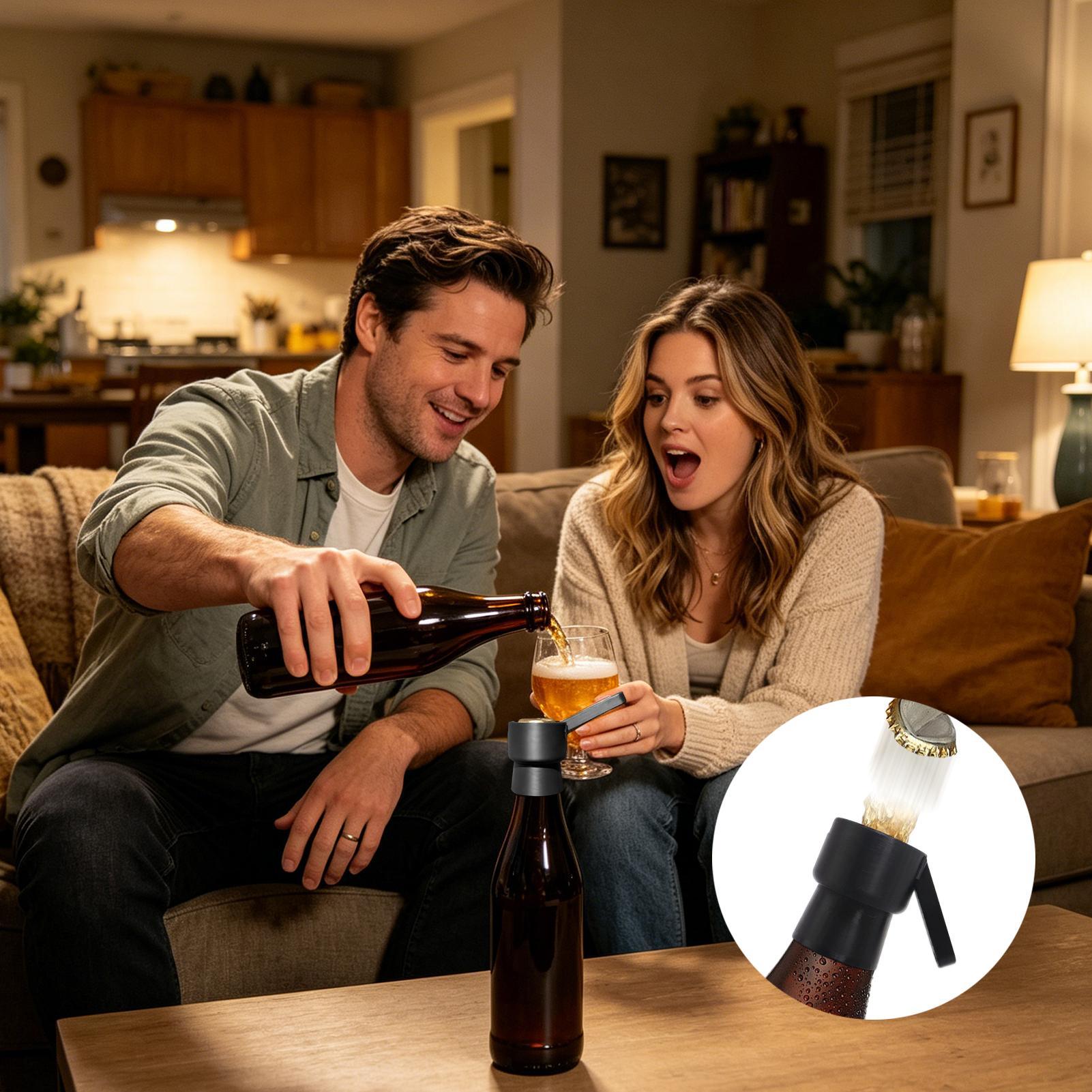 Funny Bottle Opener Push Down  - đánh giá và giá Kitchen Gadgets Home Party
