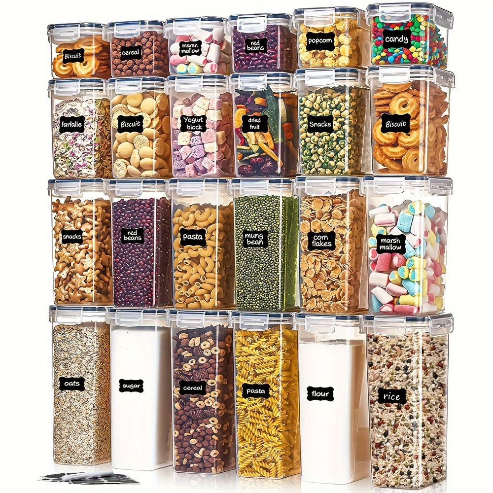 24Pcs Food Storage Containers  - đánh giá và giá Kitchen Gadgets Must Have