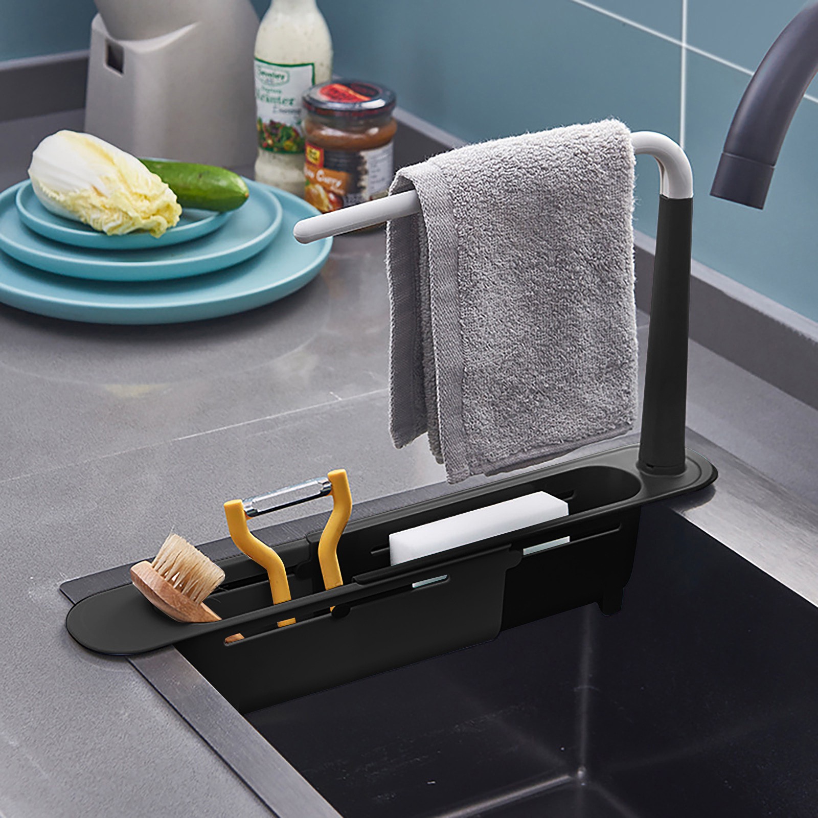 elescopic Sink Shelf Drainer R - đánh giá và giá Kitchen Gadgets Must Have