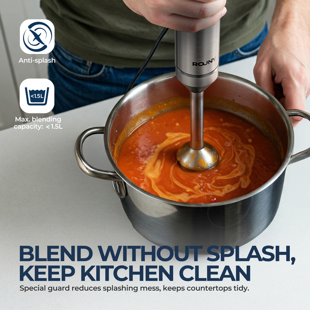 Hand Immersion Blender Powerfu - đánh giá và giá Immersion Blender Stick