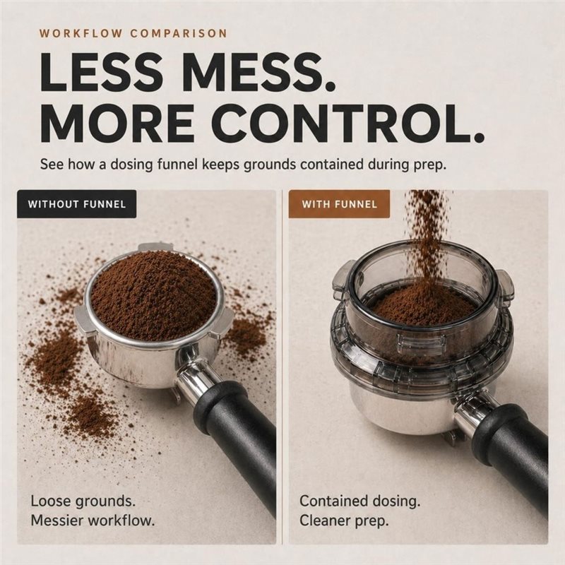 A65T-Twist-Lock Portafilter Do - đánh giá và giá Breville Espresso Barista Express