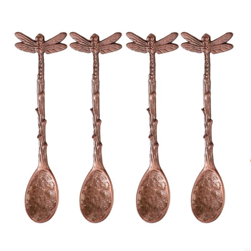 Bộ 4 Chuồn Chuồn Độc Đáo Thìa  - đánh giá và giá Kitchen Gadgets Vintage