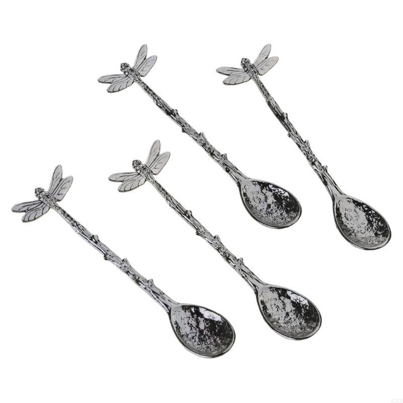 Bộ 4 Chuồn Chuồn Độc Đáo Thìa  - đánh giá và giá Kitchen Gadgets Vintage