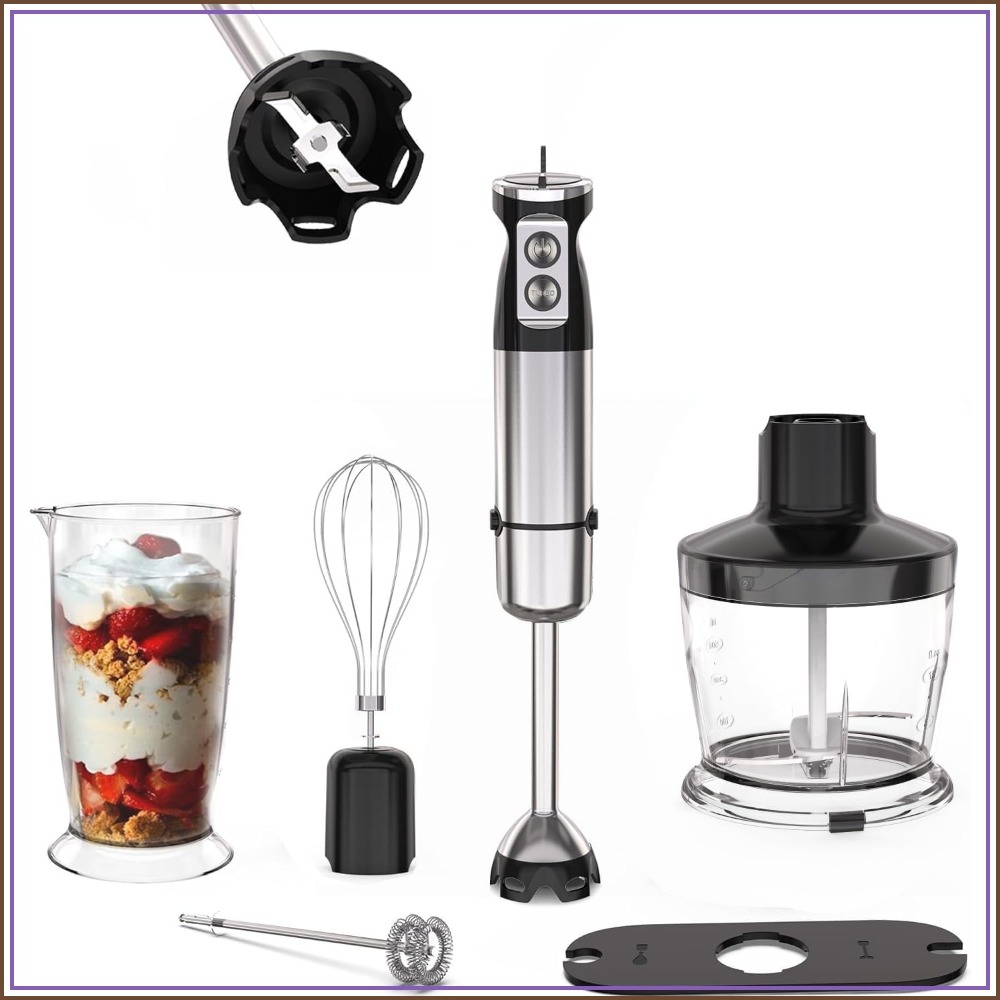 5 in 1 Immersion Blender Handh - đánh giá và giá Immersion Blender Stick