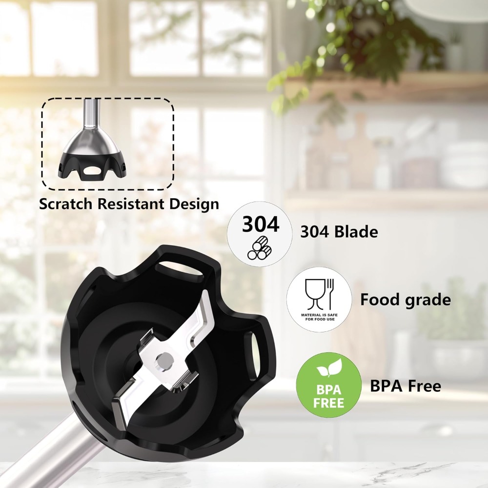 5 in 1 Immersion Blender Handh - đánh giá và giá Immersion Blender Stick