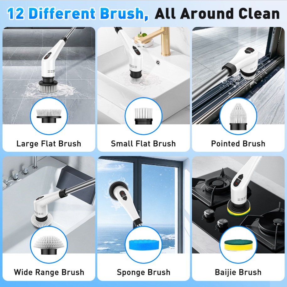 TINSOL 12 in 1 Electric Cleani - đánh giá và giá Kitchen Gadgets Electronic