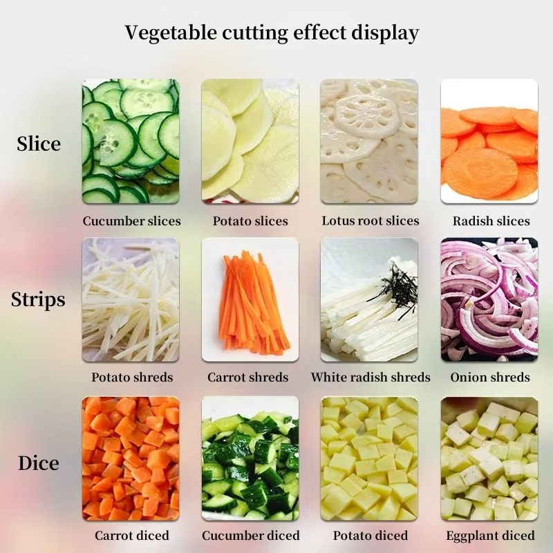 2.2Kw multifunctional green on - đánh giá và giá Vegetable Chopper