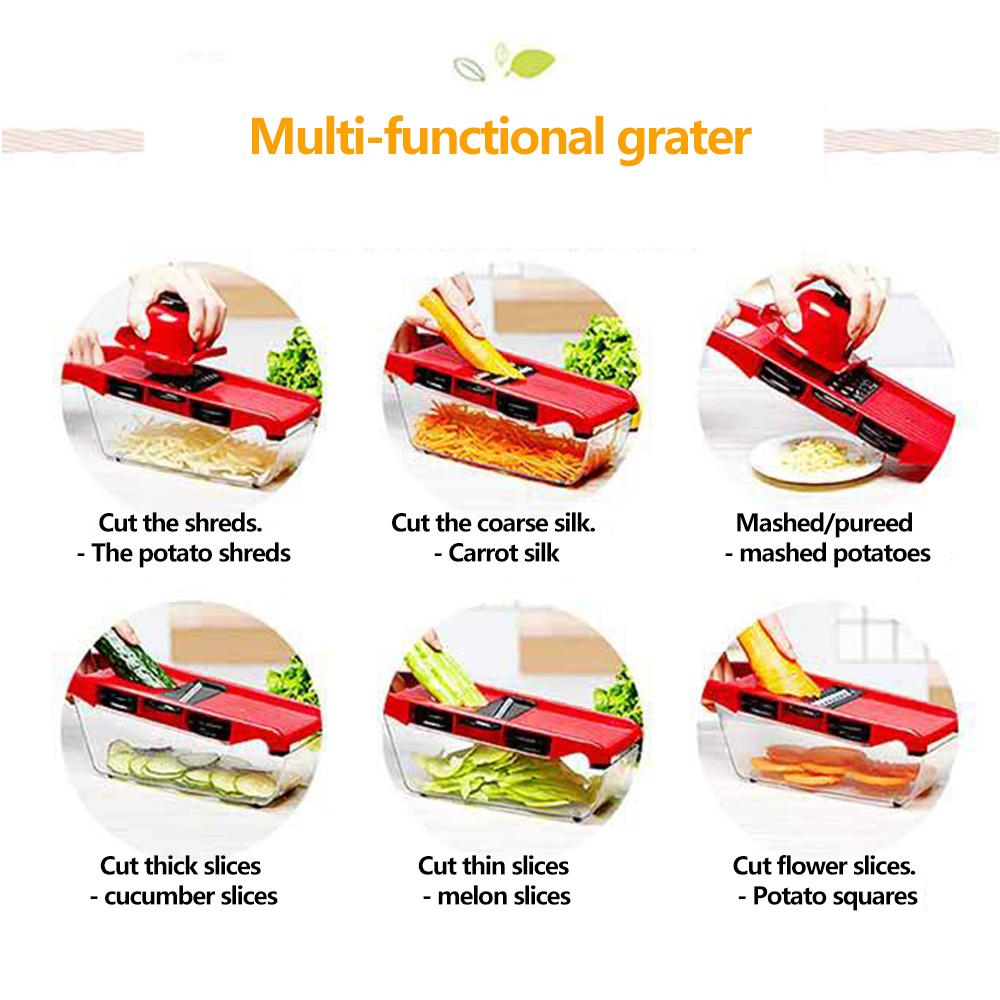 Vegetable Cutter with Steel Bl - đánh giá và giá Cheese Grater Box