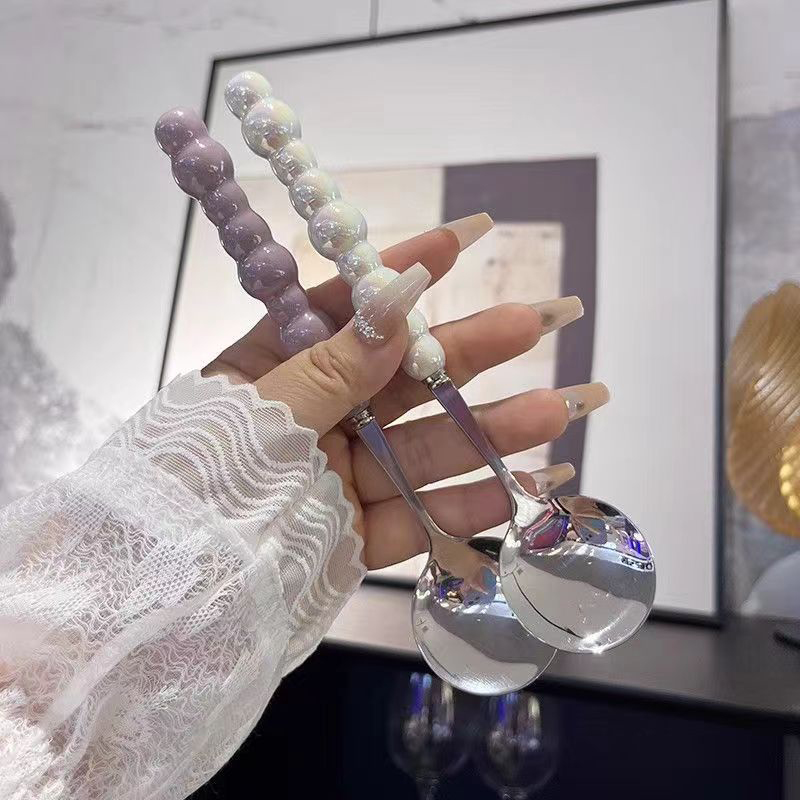 Pearl Handle Spoon Stainless S - đánh giá và giá Kitchen Gadgets Must Have