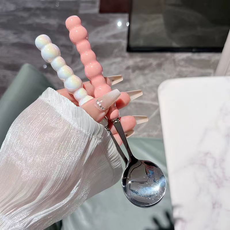 Pearl Handle Spoon Stainless S - đánh giá và giá Kitchen Gadgets Must Have