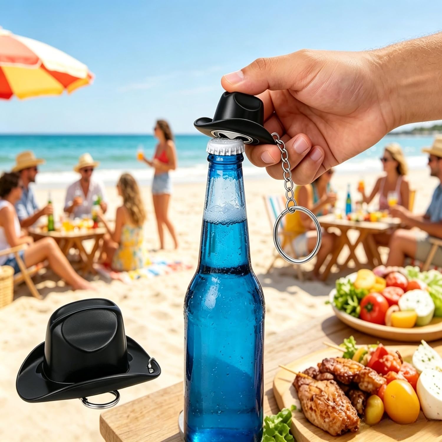 2 PCS Cowboy Hat Design Bottle - đánh giá và giá Kitchen Gadgets Home Party