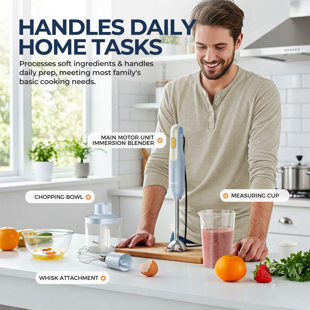 4-in-1 Handheld Stick Blender  - đánh giá và giá Immersion Blender Stick