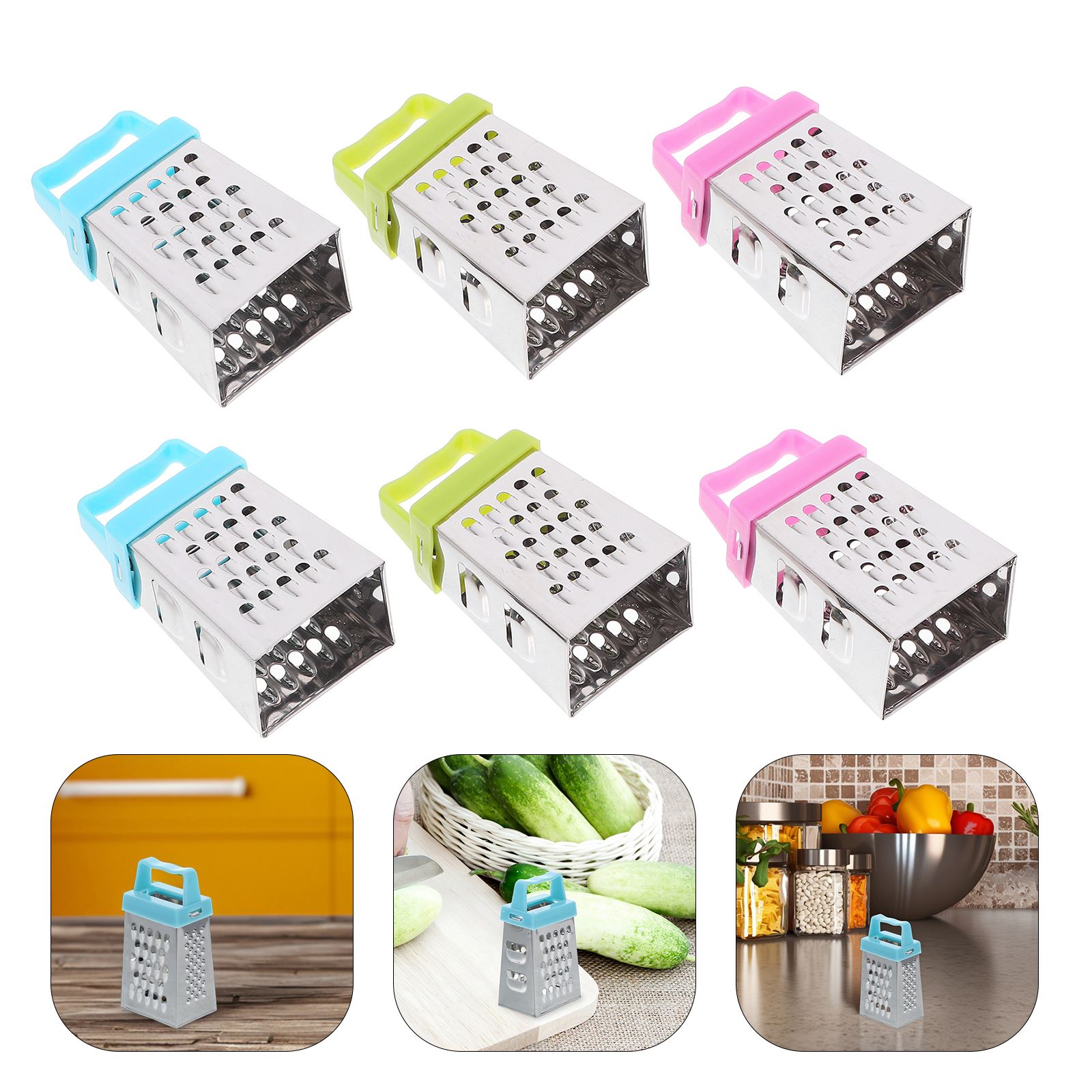 6Pcs Mini Grater Box Cheese Gr - đánh giá và giá Cheese Grater Box