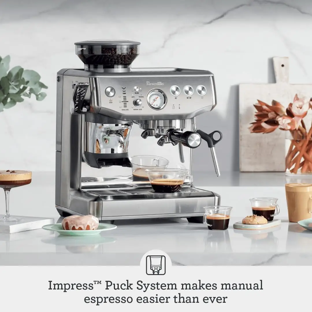 Breville Barista Express Impre - đánh giá và giá Breville Espresso Barista Express